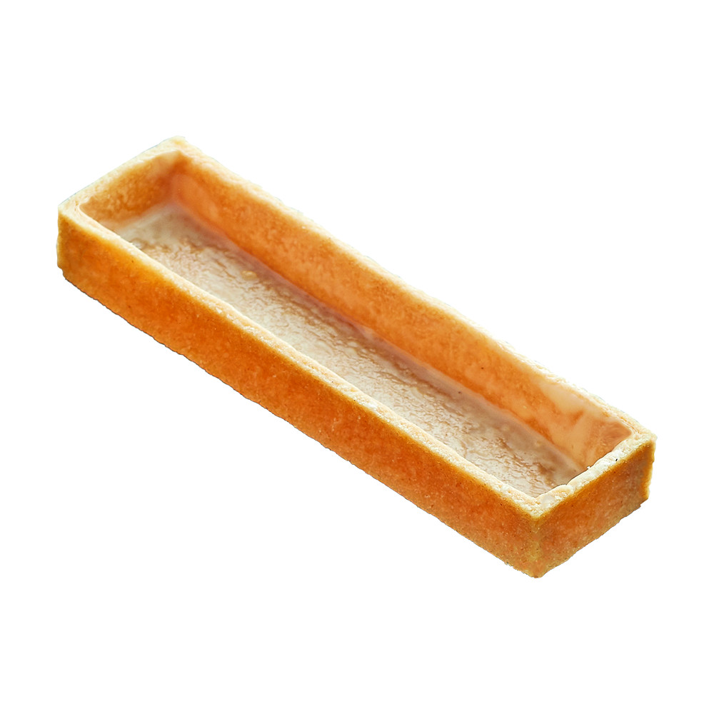 Vanilla Tart Shells Rectangle 100mm 70 pc La Rose Noire