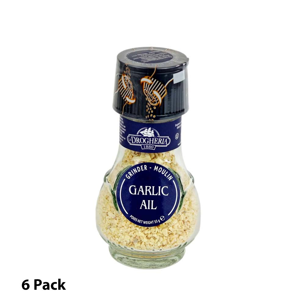 Garlic Mill Grinder 6 x 55 g Drogheria