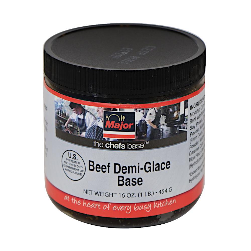 Pâte de base Demi Glace de boeuf Sans Gluten 454 g Major
