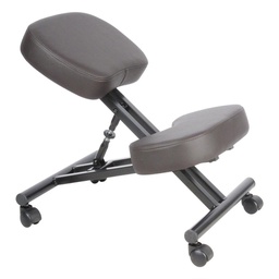 [WDK-1003] Kneeling Chair - Brown Leather Wudern