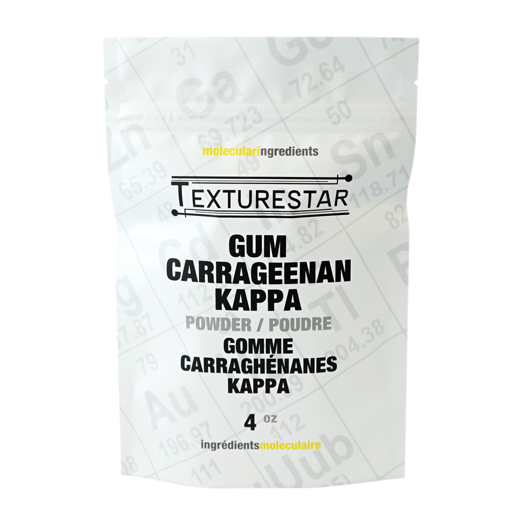 Texturestar Pure Kappa Carrageenan Powder 4 oz Pure Kappa
