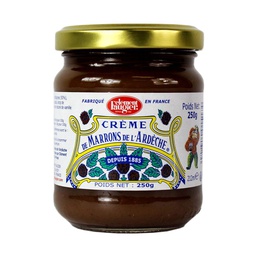 [060712] Crème de Marrons Bocal en Verre Jar 250 g Faugier