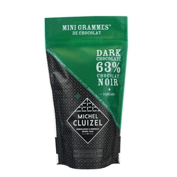 [170962] Couverture Vanuari Noir 63% MiniGra - 250 g Michel Cluizel