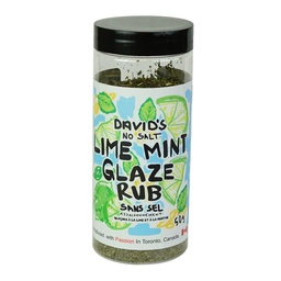 [187320] Lime Mint Sauce Glaze Rub - 50 g Davids