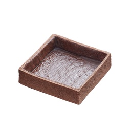 [236275] Chocolate Tart Shells Large Square 71mm 45 pc La Rose Noire