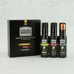 [131727] Olive Oil Gift Box 3 x 100ml Castelanotti