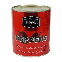 [060613] Peppers Roasted Sweet Red 3 kg Royal Command