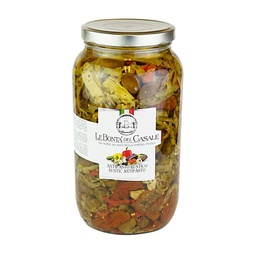 [060618] Antipasto Rustico Spiced in Oil 3.1 L Dispac