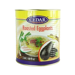 [060628] Roasted Eggplant Puree Tinned - 100 oz Cedar
