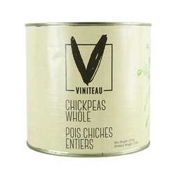 [060642] Chickpeas Whole Tinned 2.55 kg Viniteau