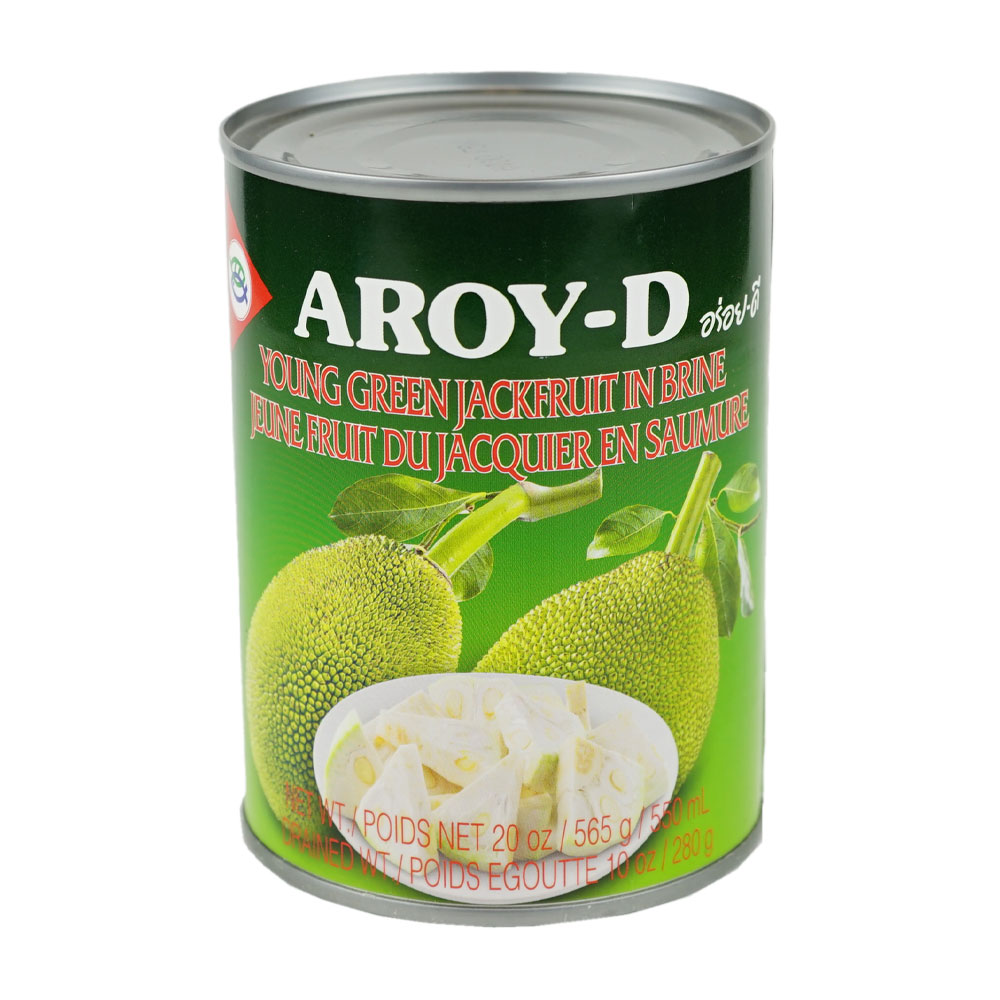 AroyD Jackfruit Young Green Tinned 550 ml The best meat substitute