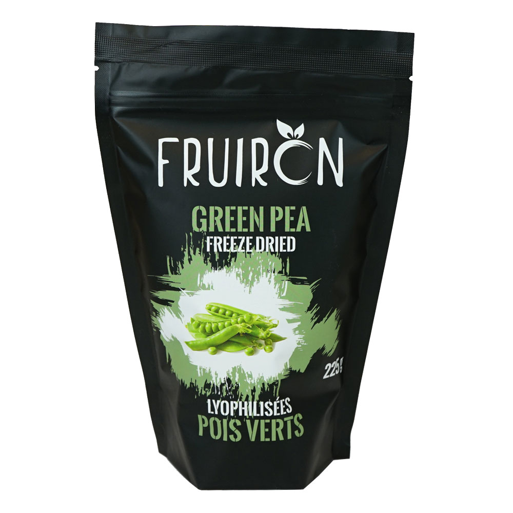 Green Pea Whole Freeze Dried 225 g Fruiron Qualifirst
