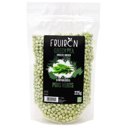 [241201] Green Pea Whole Freeze Dried 225 g Fruiron