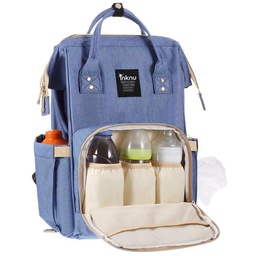 [KNU-8023] Diaper Waterproof Backpack - Purple Inknu