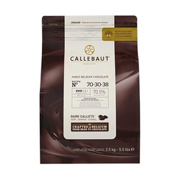 [173052] Dark Couverture  70% Callets 2.5 kg Callebaut