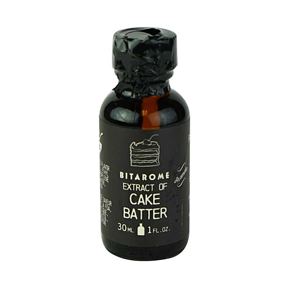 Bitarome Cake Batter Extract 30 ml Adds decadent flavours to desserts