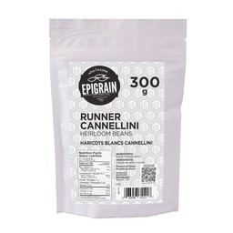 [061172] Runner Cannellini Heirloom Beans 300 g Epicureal