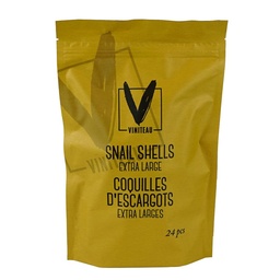 [080904] Snail Shells Empty Extra Large 24 pc Royal Command