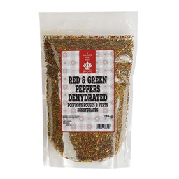[182622] Red/Green Bell Peppers Dehydrated 285 g Dinavedic