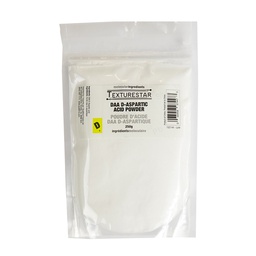 [152144] DAA D-Aspartic Acid Powder 250 g Texturestar