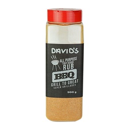 [187366] Mélange d'épices à BBQ tout usage 500 g Davids