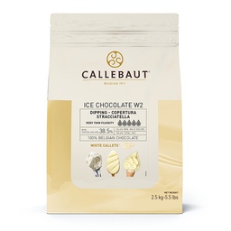 [173057] White Ice Chocolate Callets - 2.5 kg Callebaut