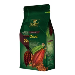 [172995] Couverture Chocolat Noir 70% Ocoa - 1 kg Cacao Barry