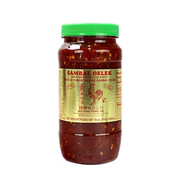 [103036] Chili Paste (Sambal Oelek) 18 oz Huy Fong Foods