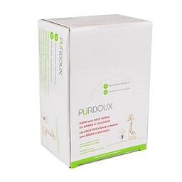 [600100] Kids Wipes Pürdoux 120 pc Qualifirst