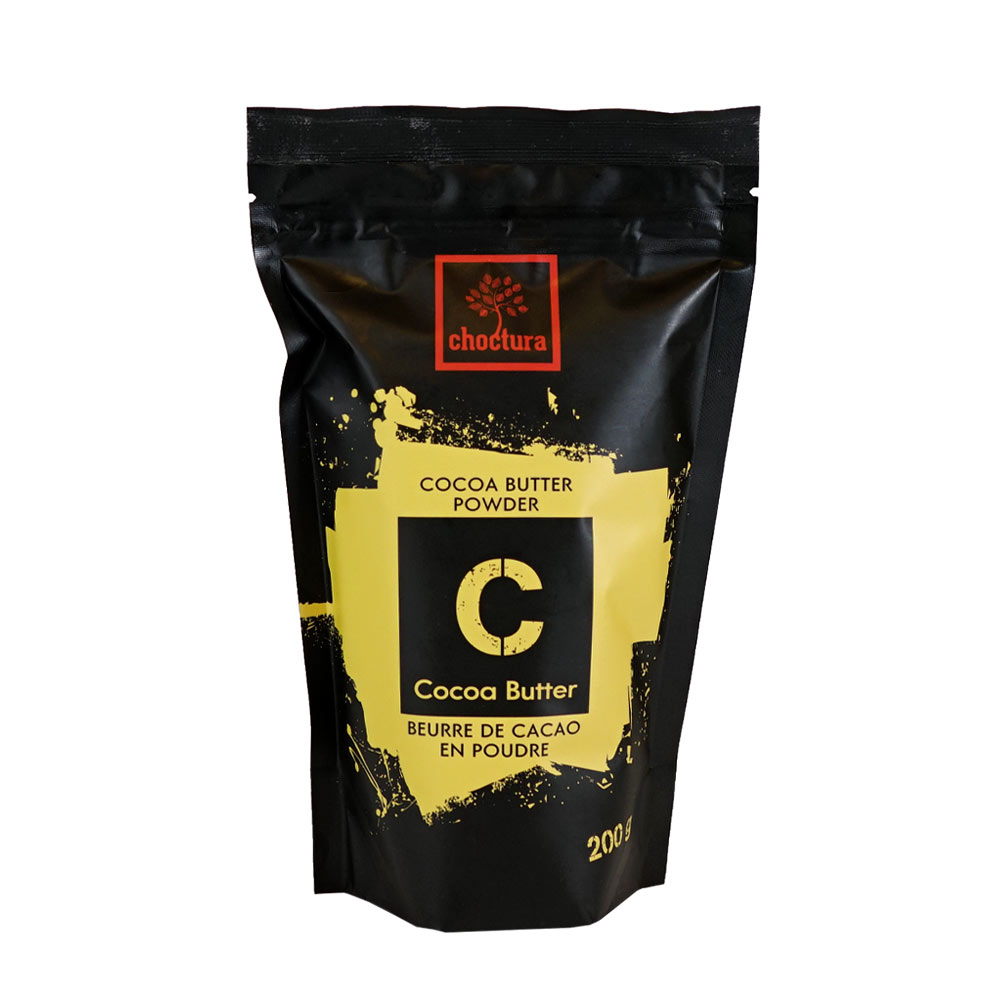 Choctura Cocoa Butter Powder 200 g Cocoa butter powder with rich