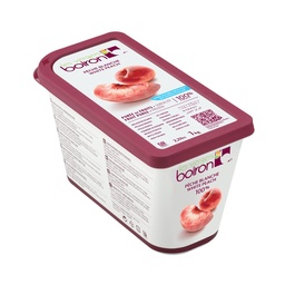 [152890-6ct] White Peach Puree 100% Pure Frozen 6 x 1 kg Boiron