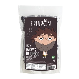 [259014] Lazy Larry's Licorice (Black Licorice) - 1 kg Fruiron