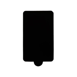 [ARTG-8515B] Rectangle Mini Cake Base Board Black 100x60mm 5000 pc Artigee