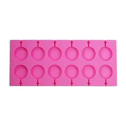 [ARTG-9200] Silicone Mold Lollipop 12 Cavity 1 ct Artigee