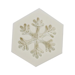[ARTG-9202] Silicone Mold Snowflake 1 Cavity 1 ct Artigee