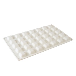 [ARTG-9320] Silicone Mousse Mold Rounded Square 35 Cavity 1 ct Artigee