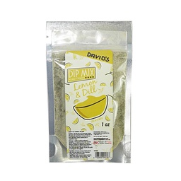 [187554] Lemon and Dill Dip Mix 1 oz Davids