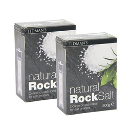[183645-2] Tidman's Rock Salt 2 x 500 g Maldon