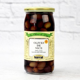 [121652] Nicoise Black Tiny Olives 365 g Barral