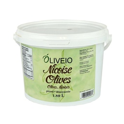 [123158] Nicoise Olives Pitted 1.89 L Royal Command