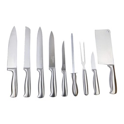 [ARTG-4001] Knife Set with Carry Case 9 piece - Set Artigee