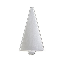 [ARTG-8500S-100] Triangle Mini Cake Base Board Silver 115x64mm 100 pc Artigee