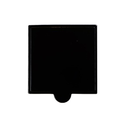 [ARTG-8510B-100] Square Mini Cake Base Board Black 72x72mm 100 pc Artigee