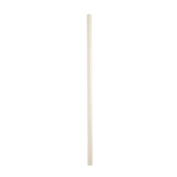 [ARTG-8700W] Pailles en papier blanc 6x197mm 200 pc Artigee