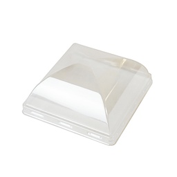 [ARTG-8408-LID] Plastic Dessert Cup Lids 140ml - 500 pc Artigee
