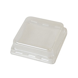 [ARTG-8410-LID] Plastic Dessert Cup Lids 60ml - 500 pc Artigee