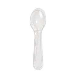[ARTG-8610] Plastic Spoons Clear 7.5cm 100 pc Artigee