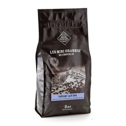 [170309] Couverture Vanuari Milk 39% 10 kg Michel Cluizel