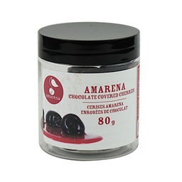[150372] Cerises amarena enrobées de chocolat 80 g D'Amarena