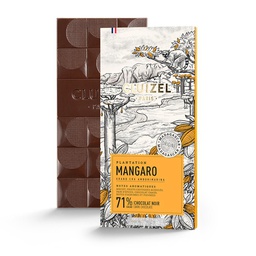 [170462] Mangaro 71% Madagascar Barre de chocolat noir - 70 g Michel Cluizel